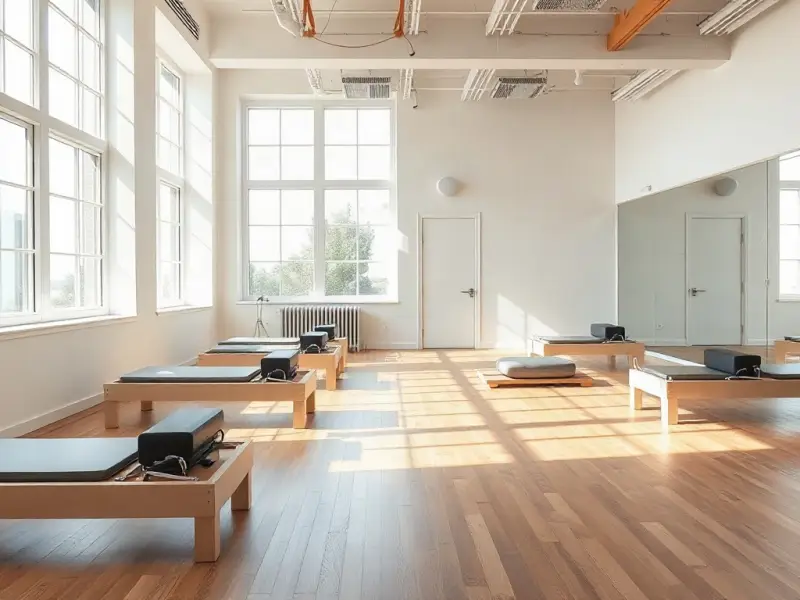 A pilates class at Stillpoint